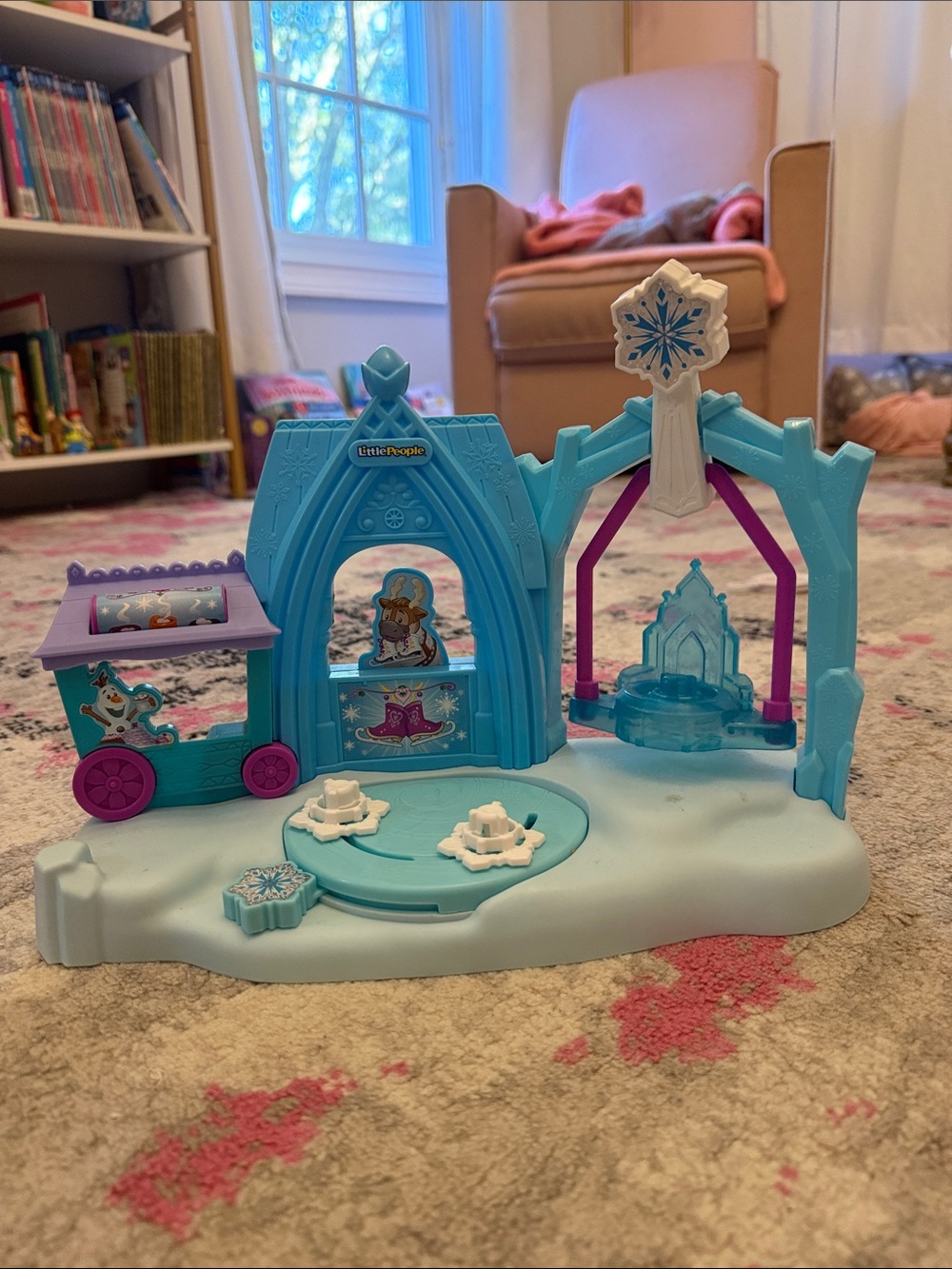 Frozen Ice Castle Playset - Blue & Purple